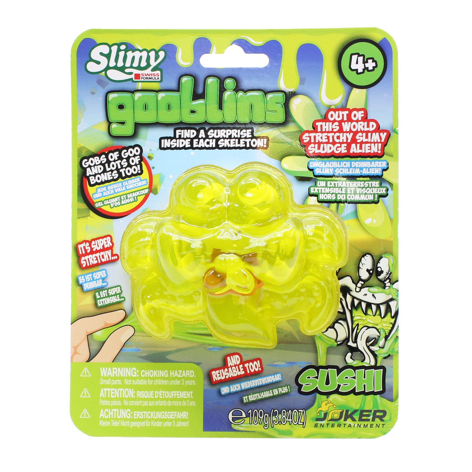 Slimy® Knetform-Set GOOBLINS (1-tlg), lustig-schaurige Schleim Ghost Monster