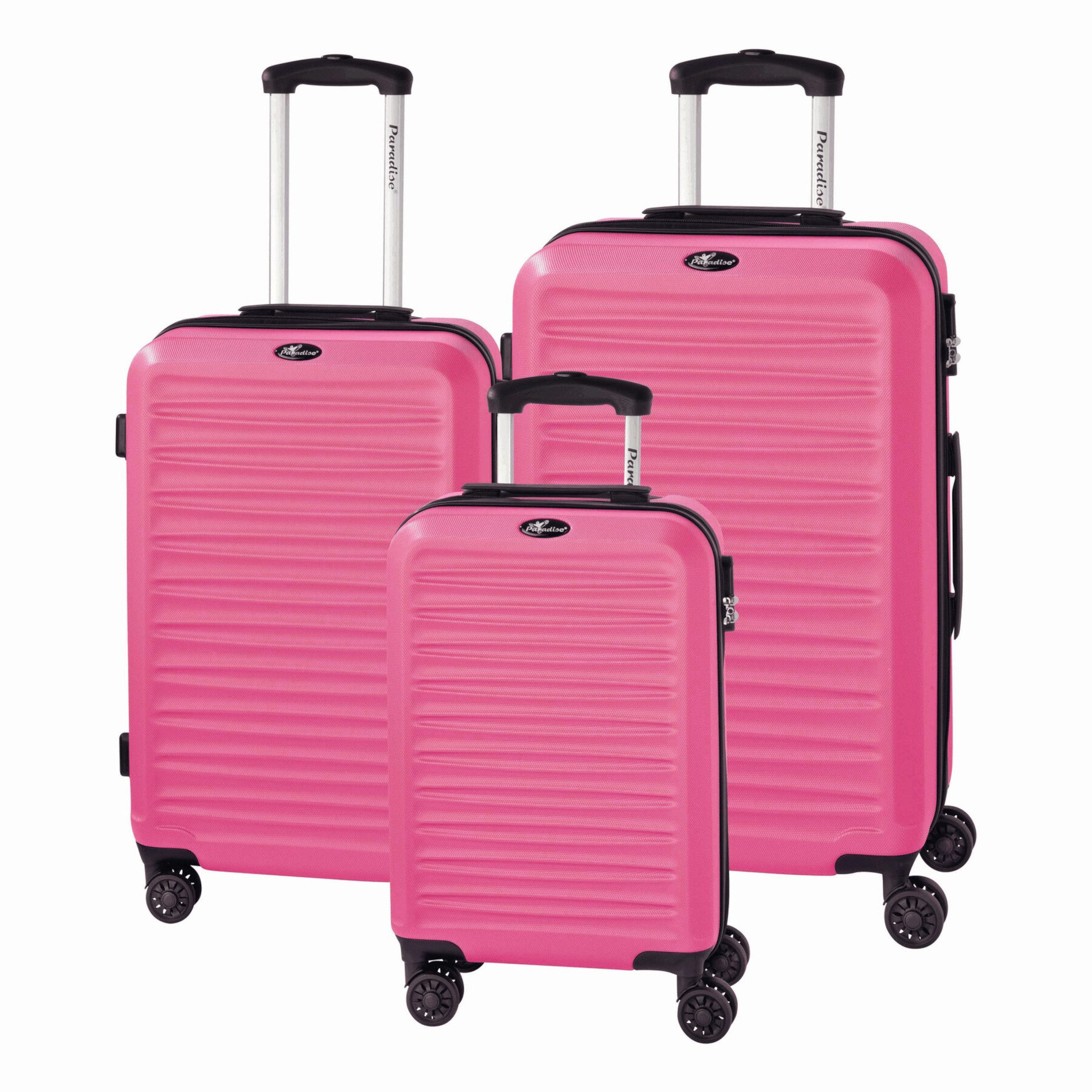 Paradise by CHECK.IN Kofferset Paradise by CHECK.IN 3-tlg. Kofferset HAVANNA 2.0 Paradise - pink