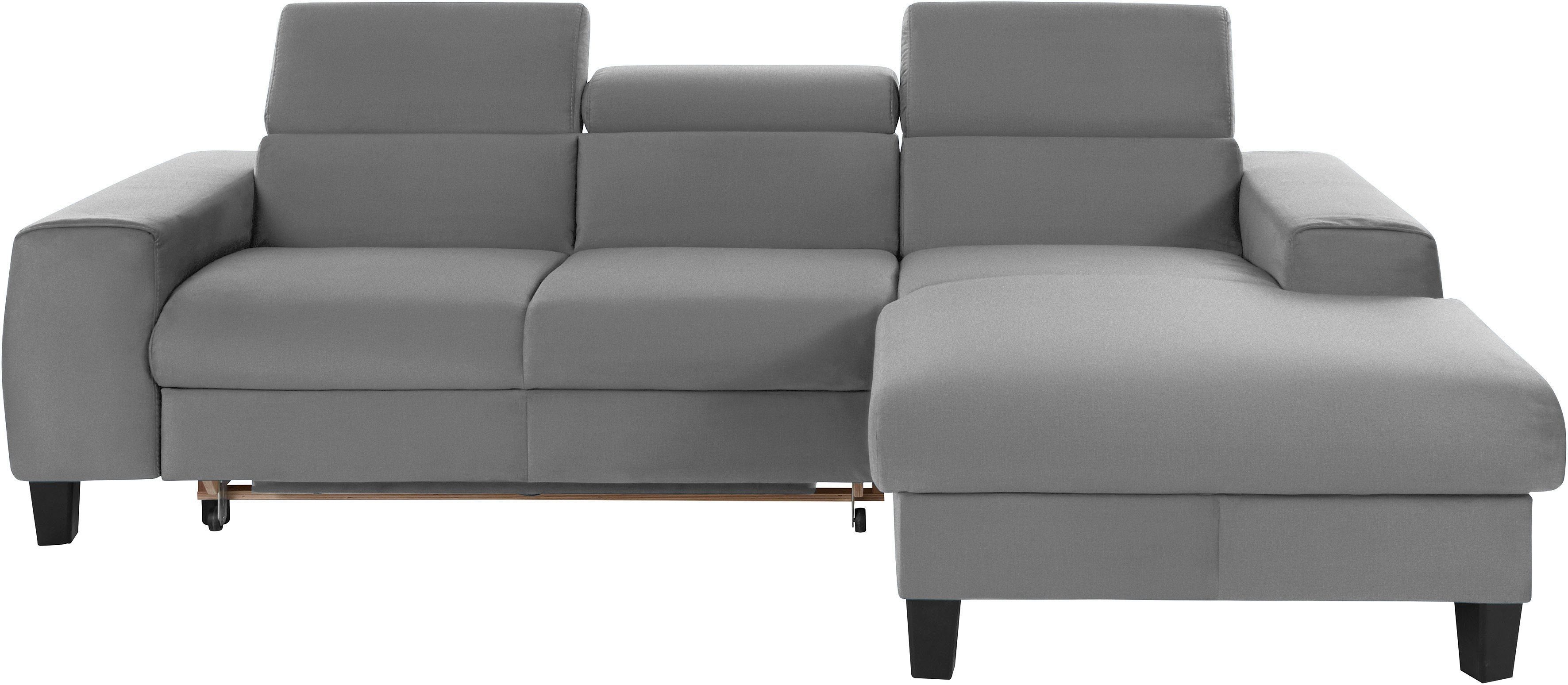 COTTA Ecksofa Morven L-Form mit Kopfteilverstellung, günstig online kaufen