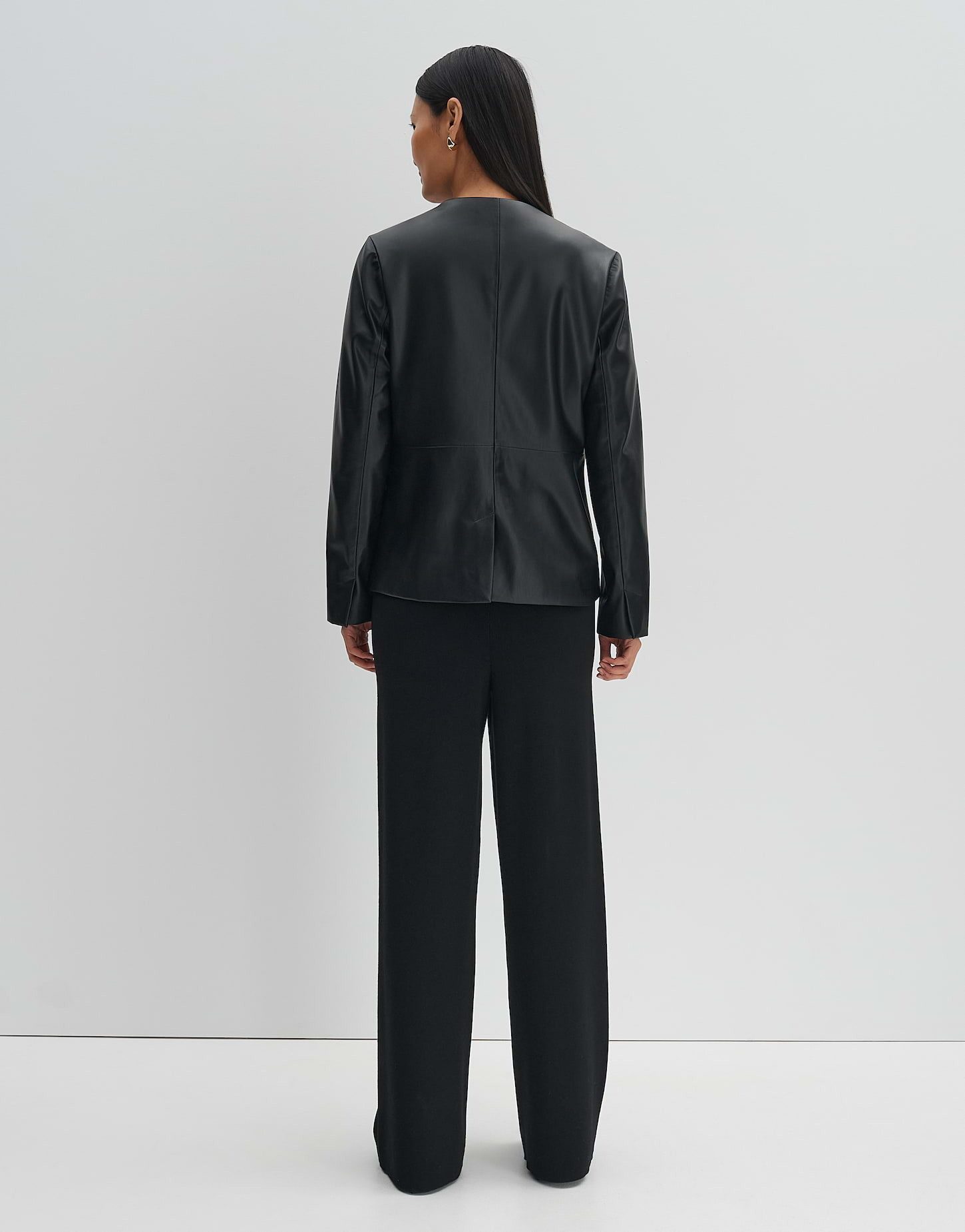 someday Lederblazer Blazer NOEBE aus weichem Kunstleder
