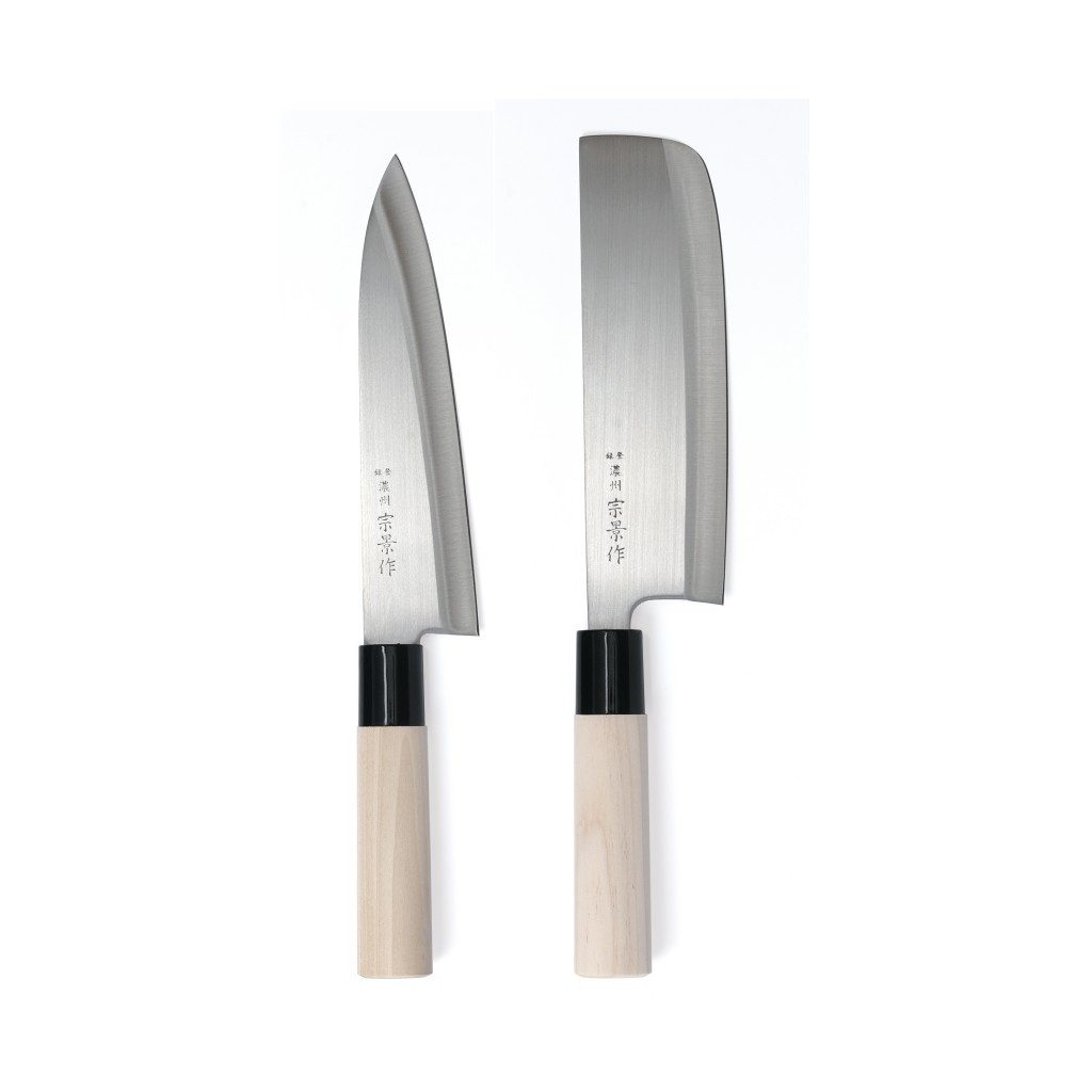 CHROMA Messer-Set Haiku Home Messer-Set: Gyoto und Nakiri (Spar-Set, 2-tlg)