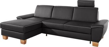 exxpo - sofa fashion Ecksofa Croma, L-Form, wahlweise mit Bettfunktion