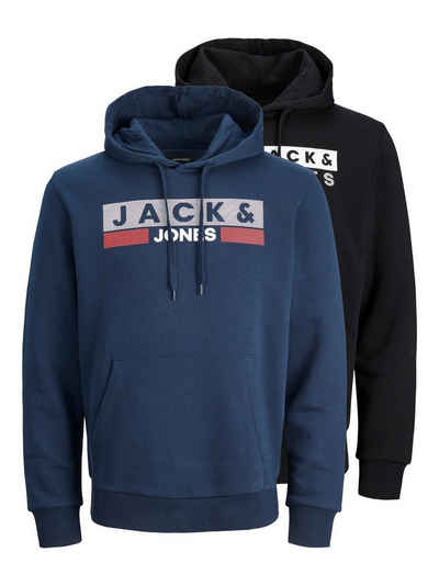 Jack & Jones Hoodie JJECORP LOGO aus Baumwollmix