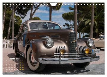 CALVENDO Wandkalender Classic Autos (Wandkalender 2025 DIN A4 quer), CALVENDO Monatskalender