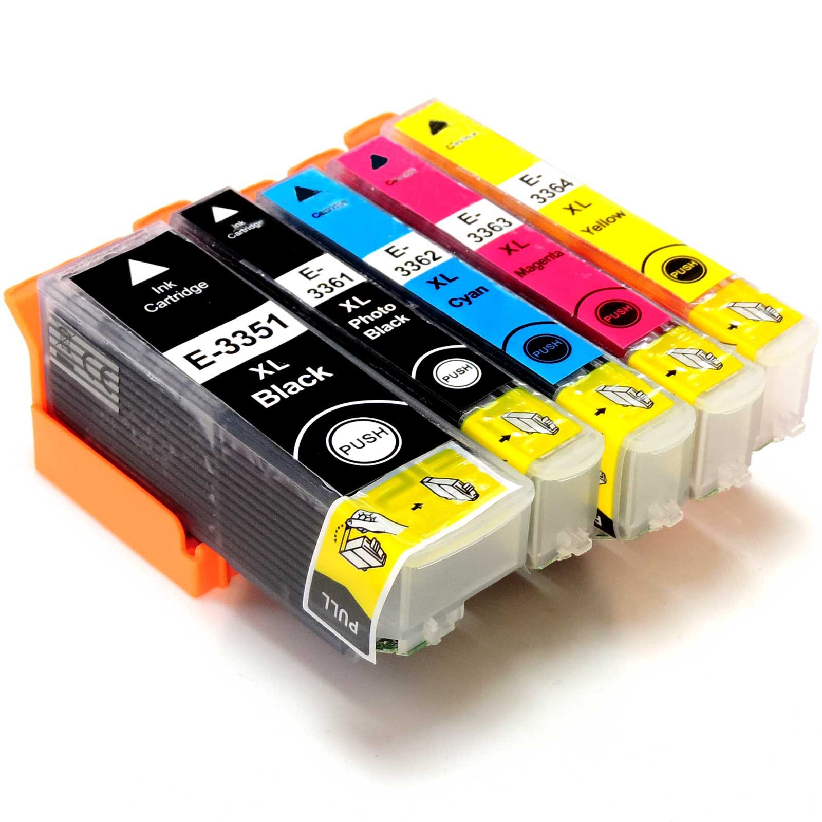 D&C D&C Patronen 5er-Set kompatibel Epson Expression Premium XP-7100 33XL Tintenpatrone
