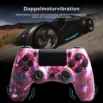 Gontence Game Controller, für PS4,doppelseitig,600mAh PlayStation 4-Controller Gamepad