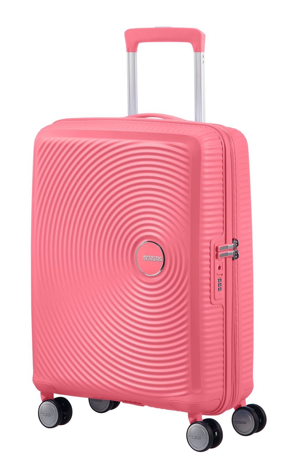 American Tourister® Soundbox, Sun 4 Rollen Coral Hartschalen-Trolley Kissed