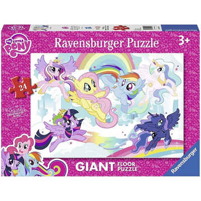 Ravensburger Puzzle Ravensburger - My Little Pony, 24 Teile Giant Floor Puzzle, 24 Puzzleteile
