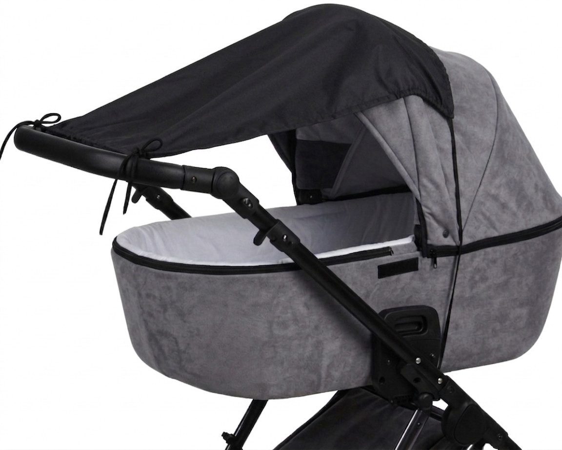 Primawela Kinderwagen-Sonnenschutzhülle Sonnensegel Segel Rollo UV Schutz