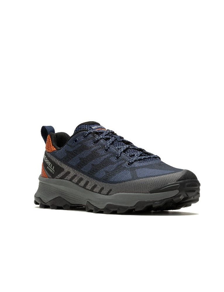 Speed Eco WP (wasserdicht, atmungsaktiv) blau/grau/orange Herren Wanderschuh