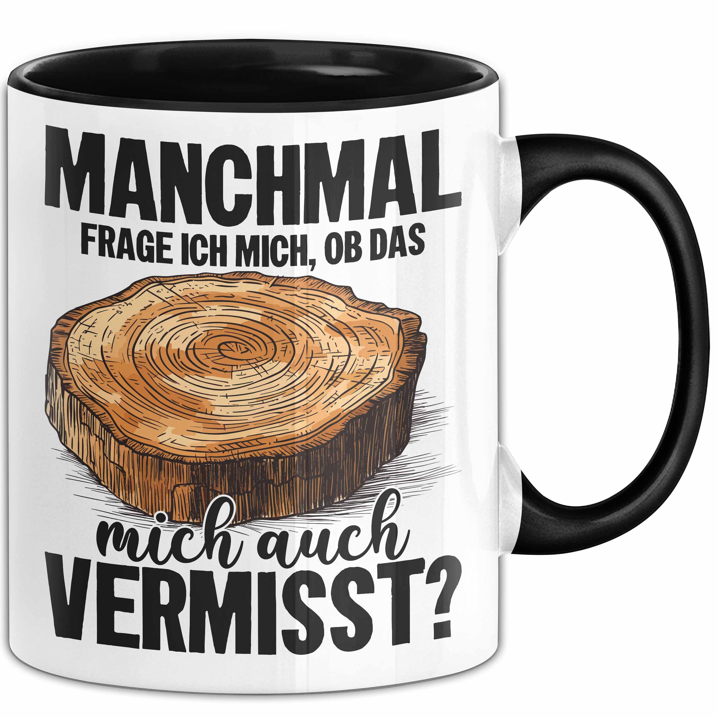 Trendation Tasse Tischler-Meister Tasse Geschenk Sprüche Schreiner-Meister Manchmal Fra
