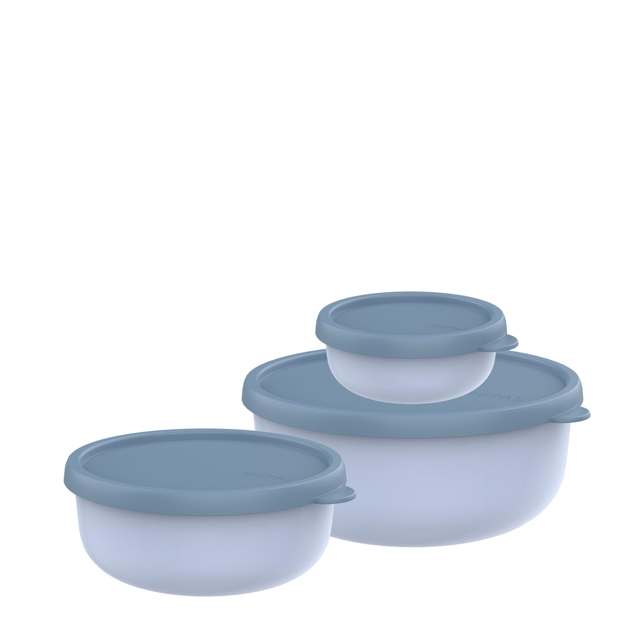 Mepal Aufbewahrungsbox Mikrowellengeschirr Set 3-teilig Lumina 250+750+1500 ml