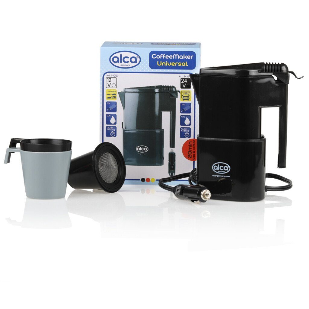 alca Reise-Wasserkocher Coffee Maker Heißwasser-Bereiter 24 V, 0.4 l, 200 W
