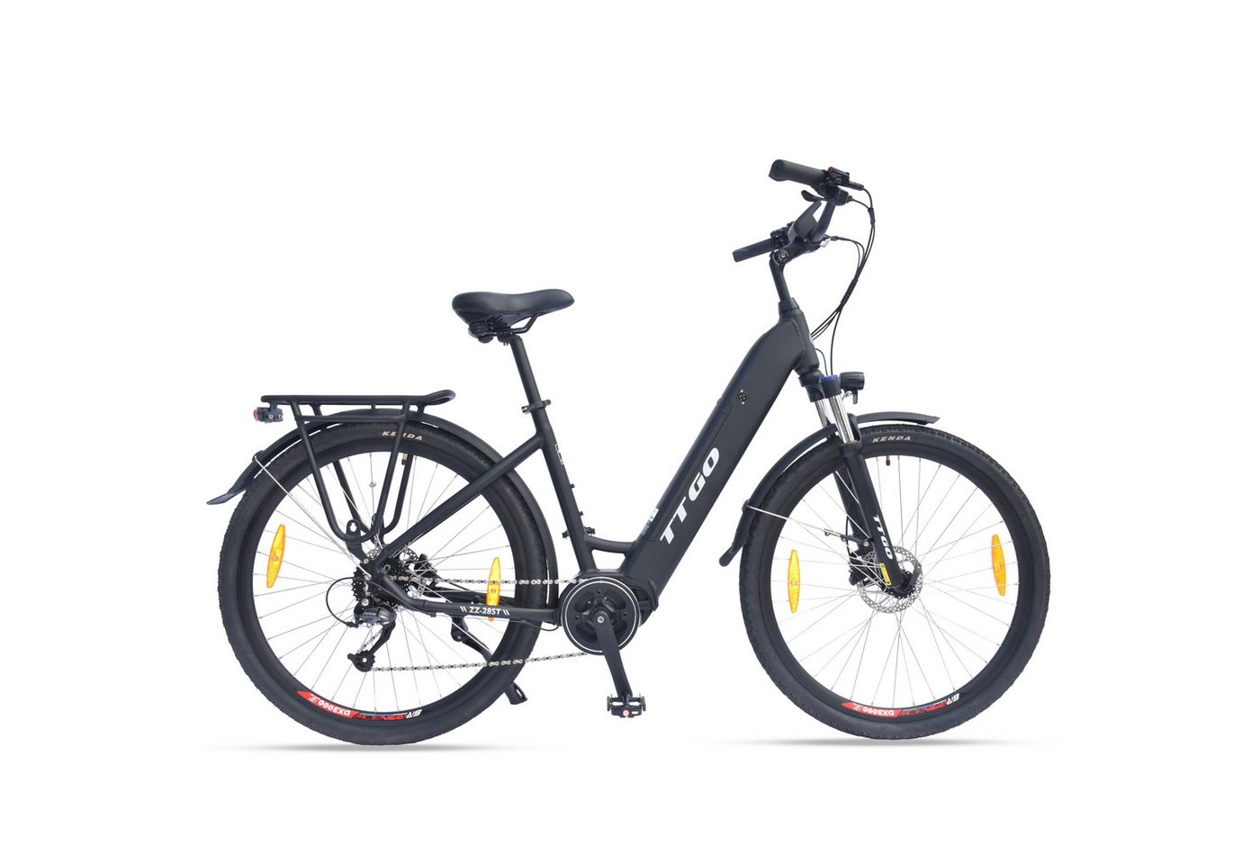 Thumbnail - ombar E-Bike 28 Zoll Elektrofahrrad Für Damen und Herren, E-Cityrad 250W HeckMotor, 9 Gang, 720 Wh, 720Wh Wechselakku,bi...