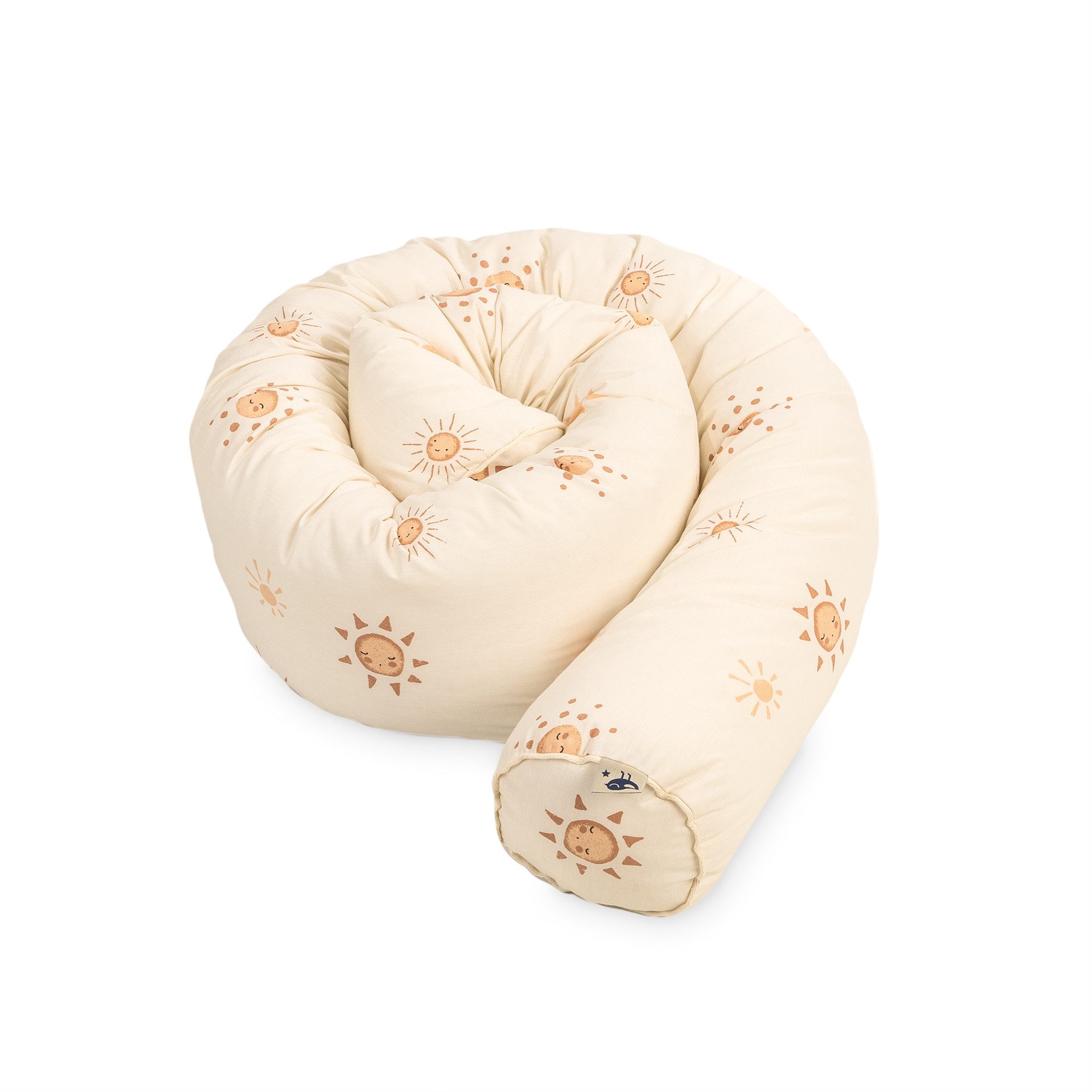 Julius Zöllner Nestchenschlange Sunshine Bettschlange Organic 180, (1-tlg), Bettschlange Organic 180