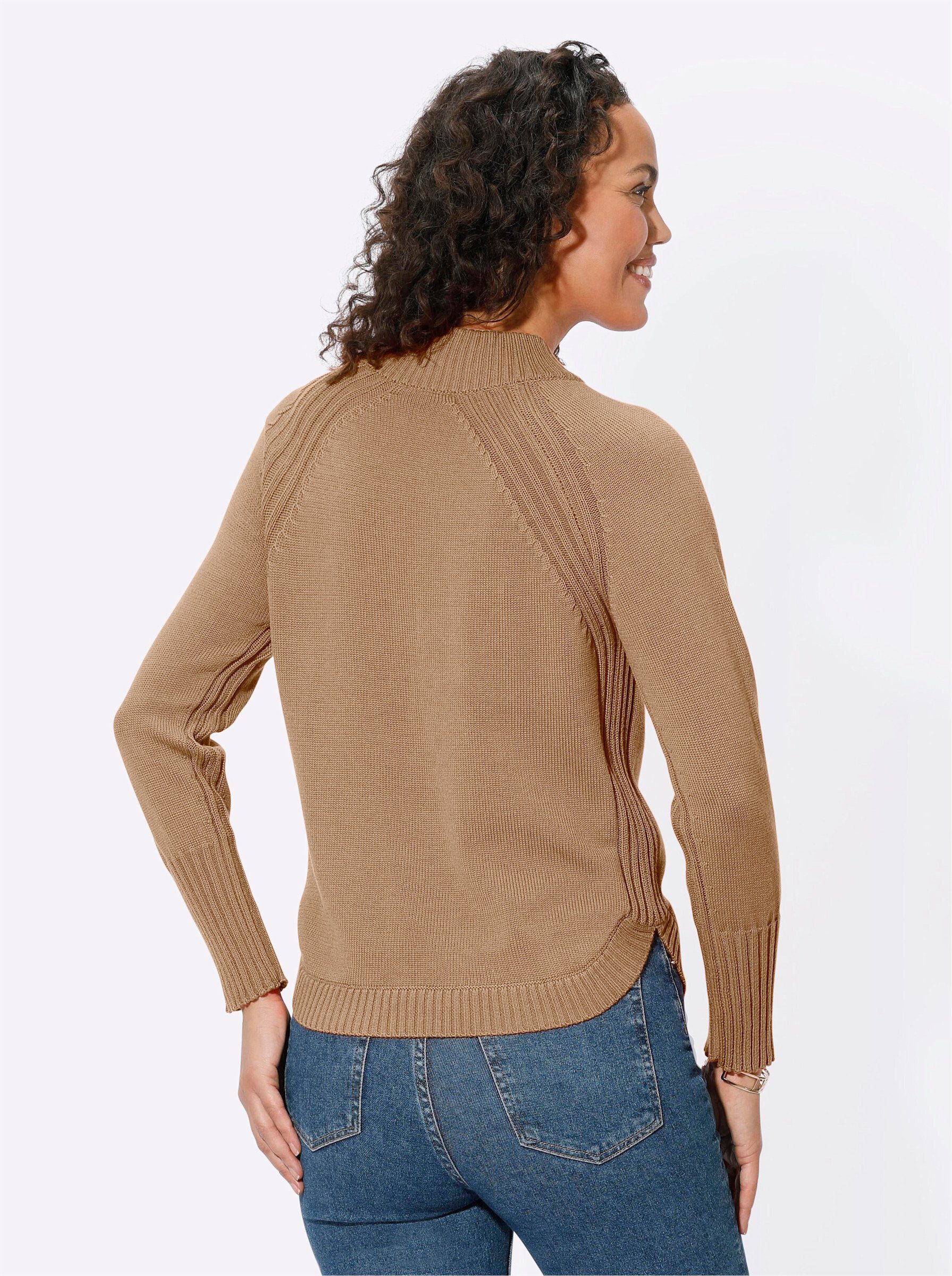 Witt Strickpullover Stehkragenpullover günstig online kaufen