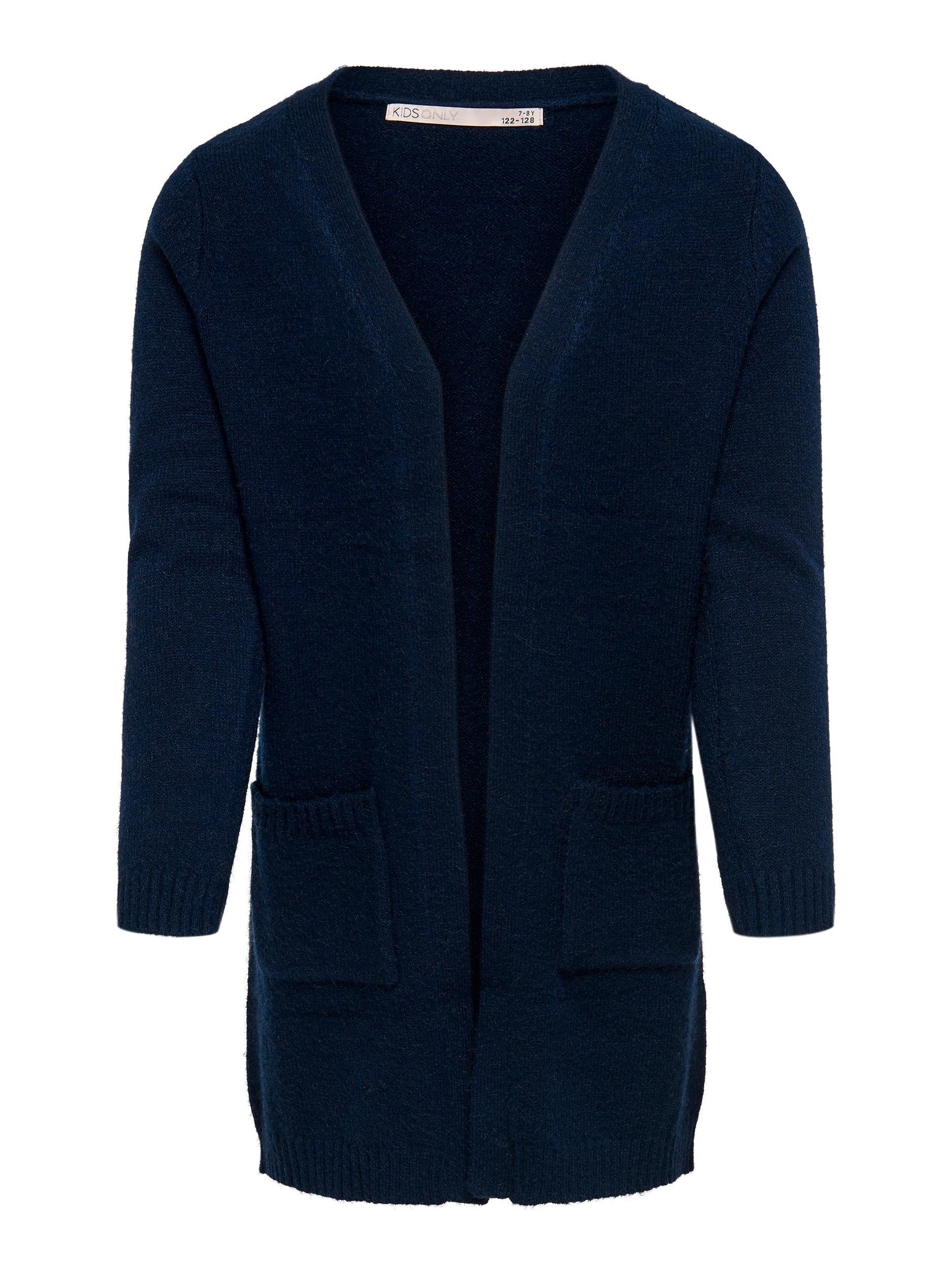 Neue Ankunft!! KIDS ONLY Strickjacke KOGLESLY L/S CARDIGAN OPEN night KNT sky