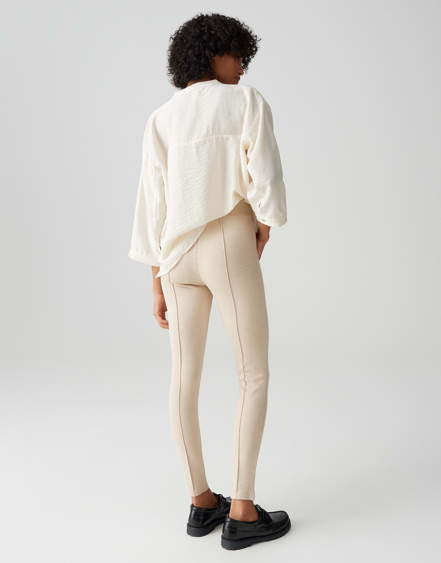 OPUS Leggings Leggings EKAJA Slim aus Ecovero Viskose Mix