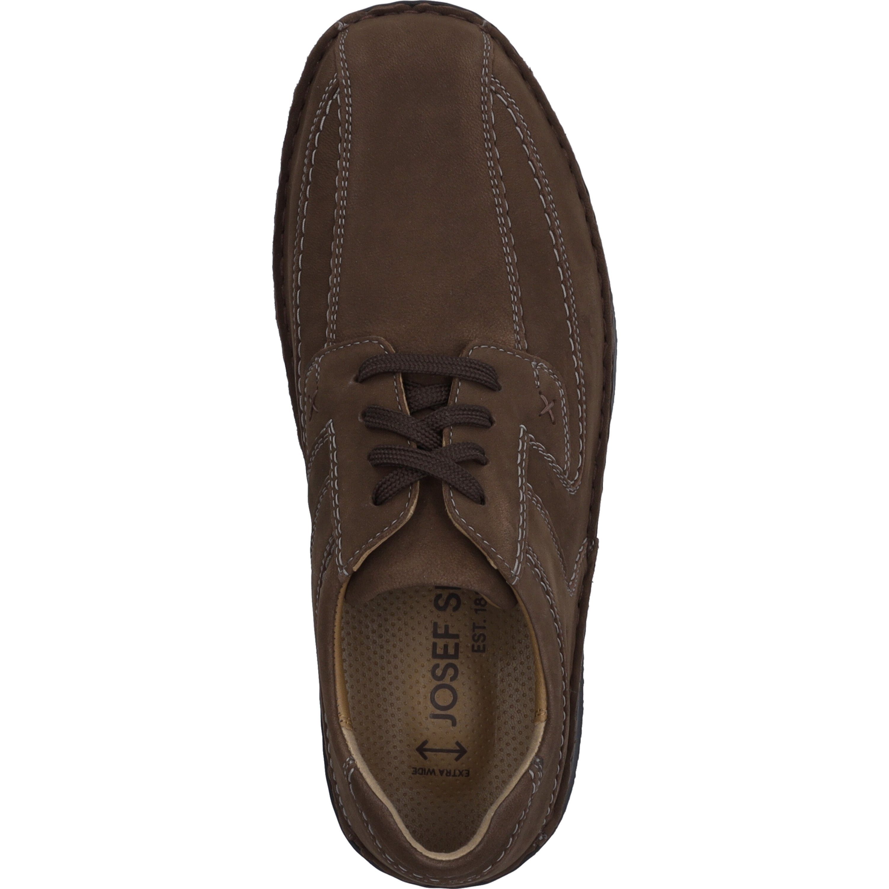 Josef Seibel Anvers 08,braun Schnürschuh