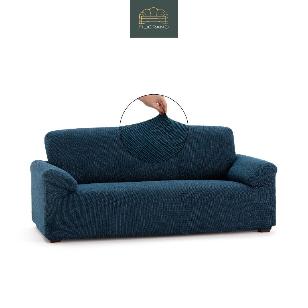 Belmarti Sofahusse luxuriöser und edler Sofabezug, Chenille Oberfläche, hochwertiges und langlebiges Material, made in Spain