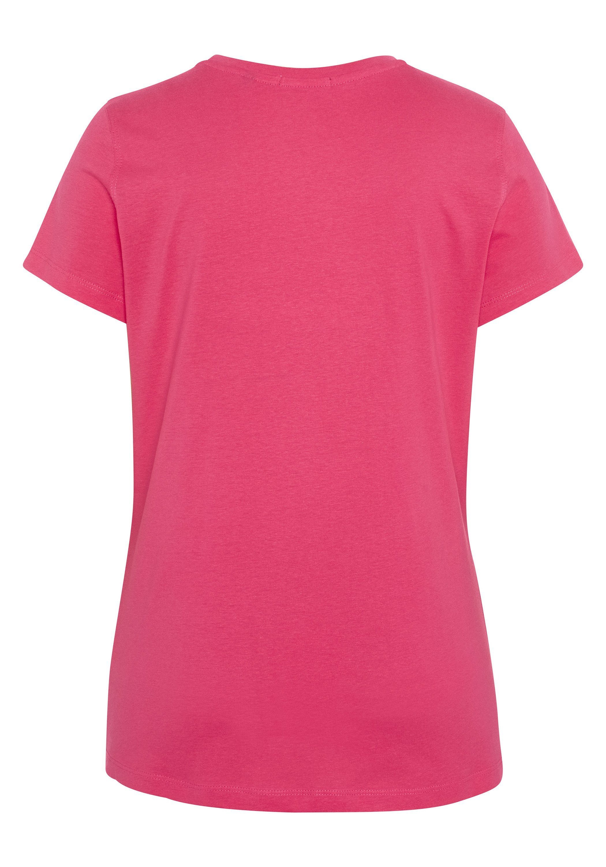 Chiemsee Print-Shirt T-Shirt im Label-Look 1 günstig online kaufen