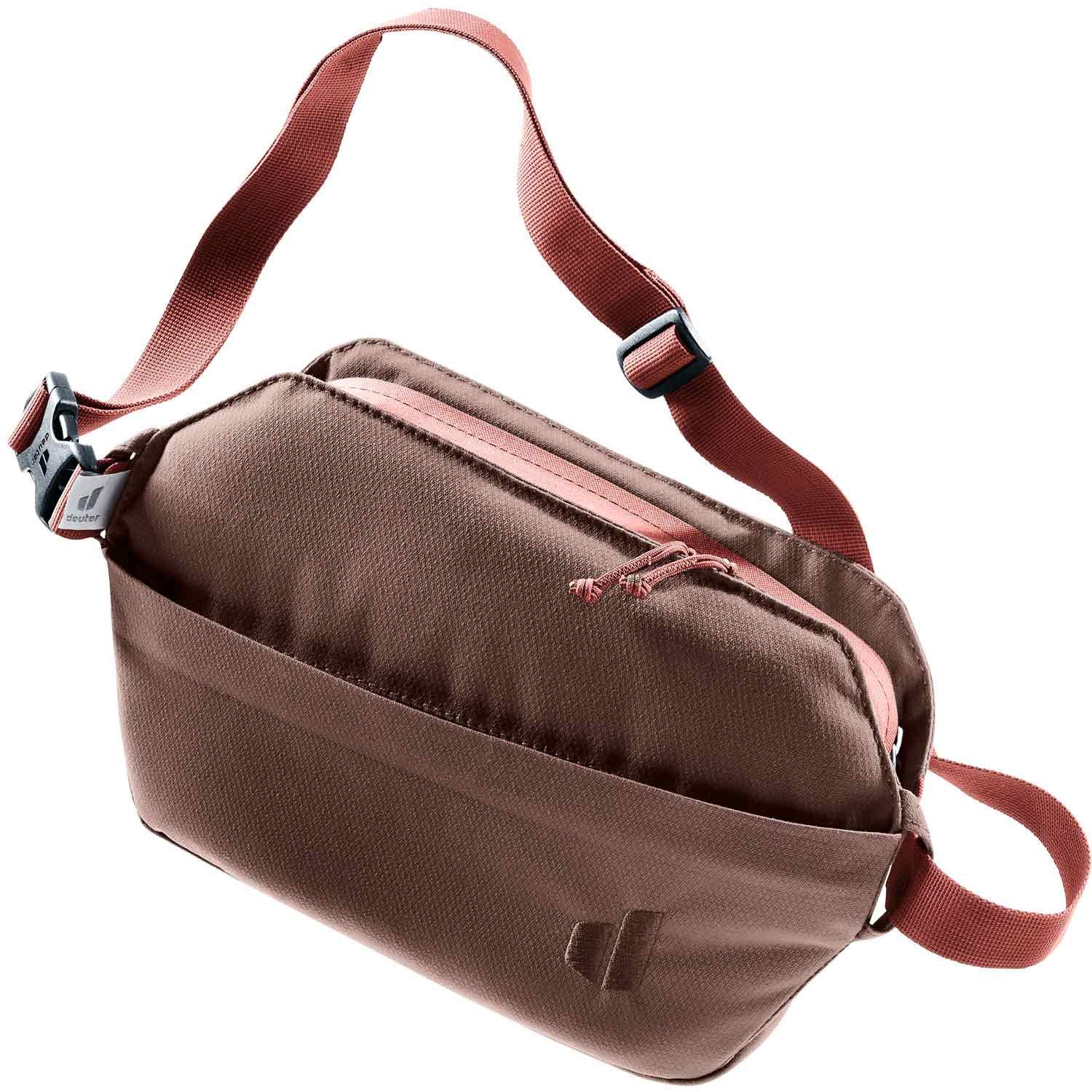 deuter Umhängetasche Deuter Crossbody Bag Passway 2 raisin-caspia (1, 1-tlg., 1)