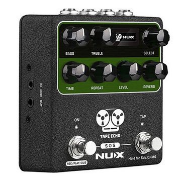 Nux E-Gitarre NDD-7 Tape Echo Effektgerät mit Netzteil