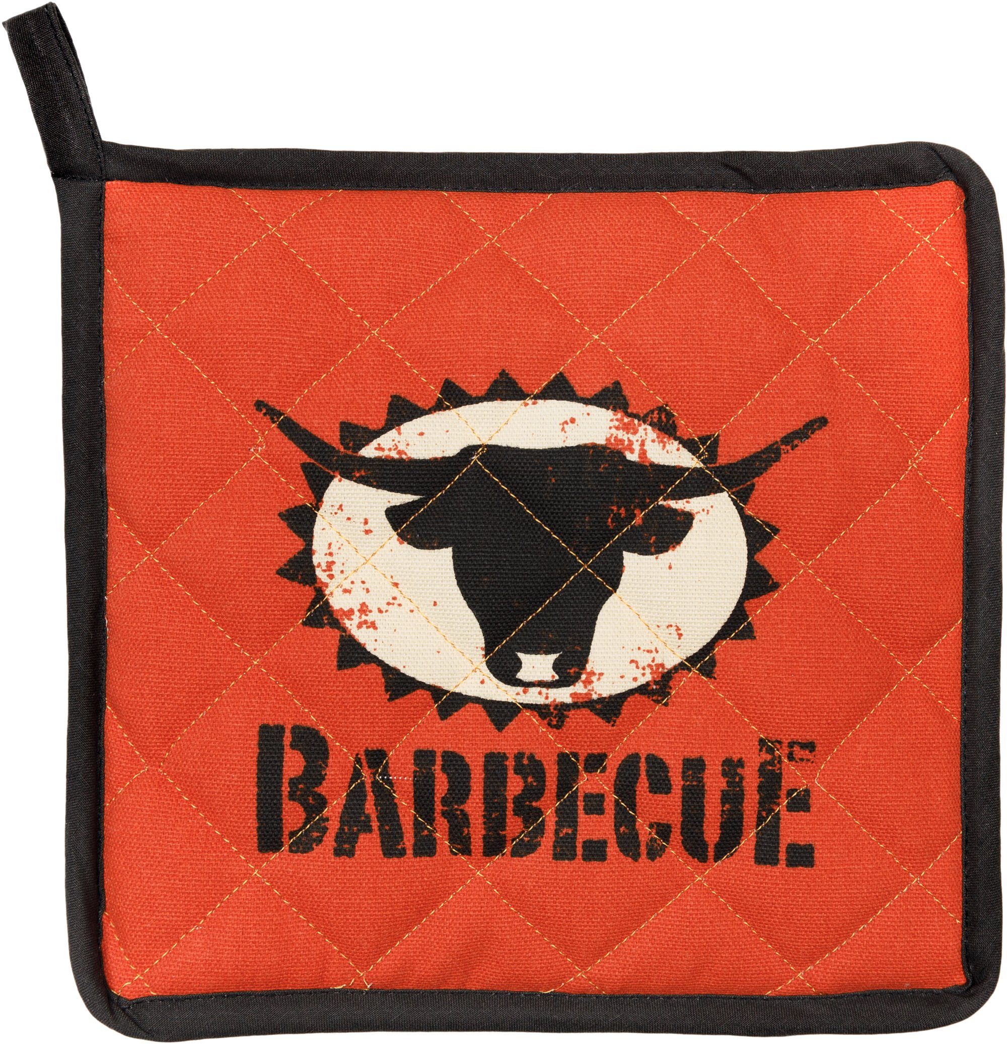 Kracht Topflappen Barbecue, (Set, 2-tlg., Set), 2er Set Topflappen, wattier günstig online kaufen