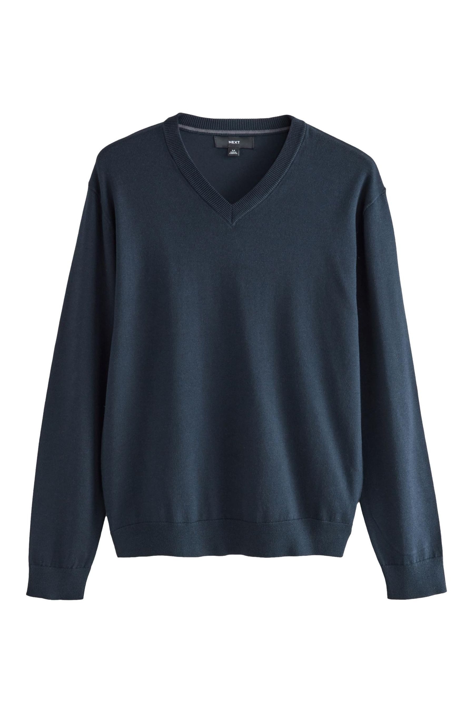 V-Ausschnitt-Pullover Langarm-Pullover mit V-Ausschnitt mit Baumwolle