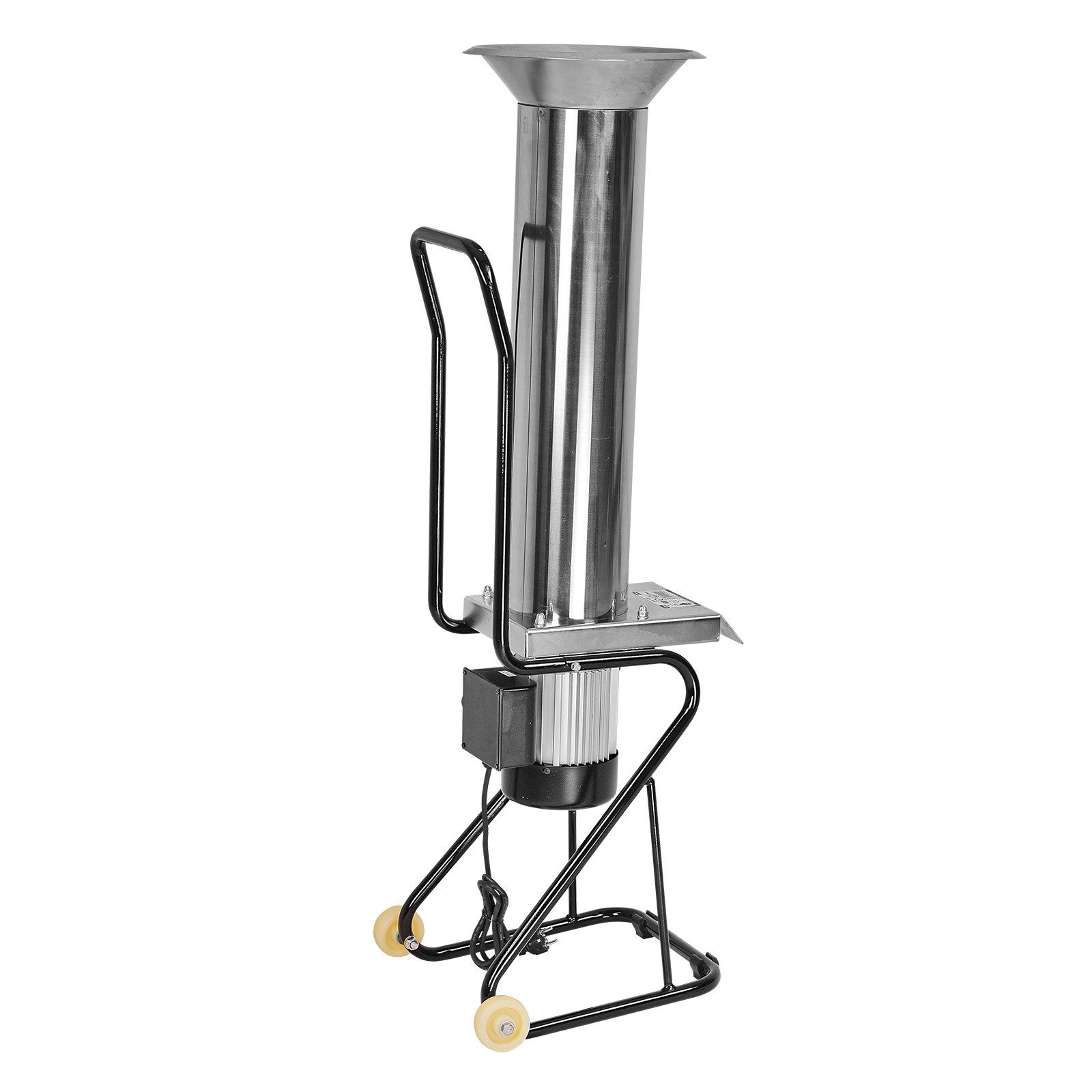 DEMA Entsafter Obsthäcksler / Obstmühle elektrisch 1,1 kW mit Edelstahl Trichter