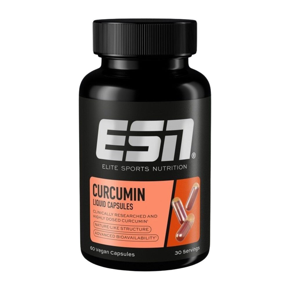 ESN ESN Kurkuma 60 Kapseln: Curcumin Liquid 1000 mg Curcuma Kapseln, 34 g, Innovative Liquid-Kapsel