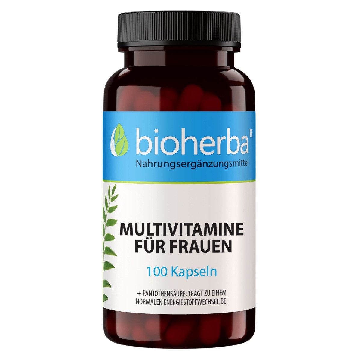 BIOHERBA R Bioherba Multivitamine für Frauen 100 Kapseln Nahrungsergänzungsmittel, 1 er