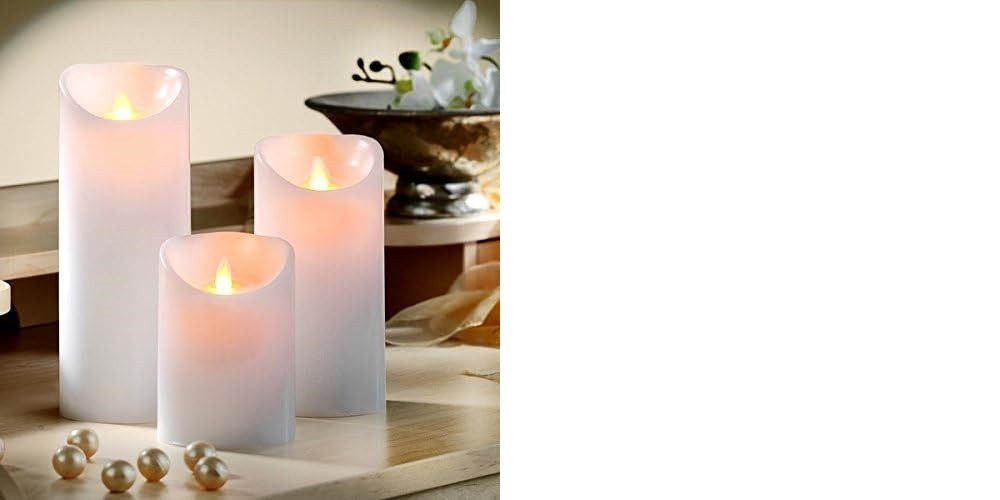 Luna24 simply great ideas... LED-Kerze 3er-Set, magische LED-Kerze mit täus günstig online kaufen