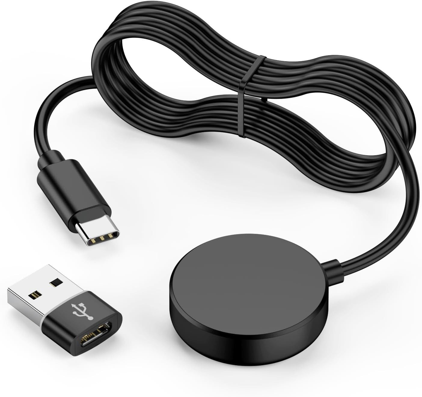 Ladegerät USB C für Samsung Galaxy Watch 7 6 5/Ultra/Classic/Active 2 Smartwatch-Ladekabel