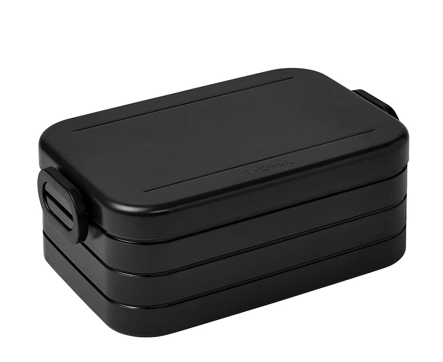 Mepal Lunchbox Take a Break midi – Limited Edition Schwarz Lunchbox mit Trennwand, Polypropylen, (1-tlg)