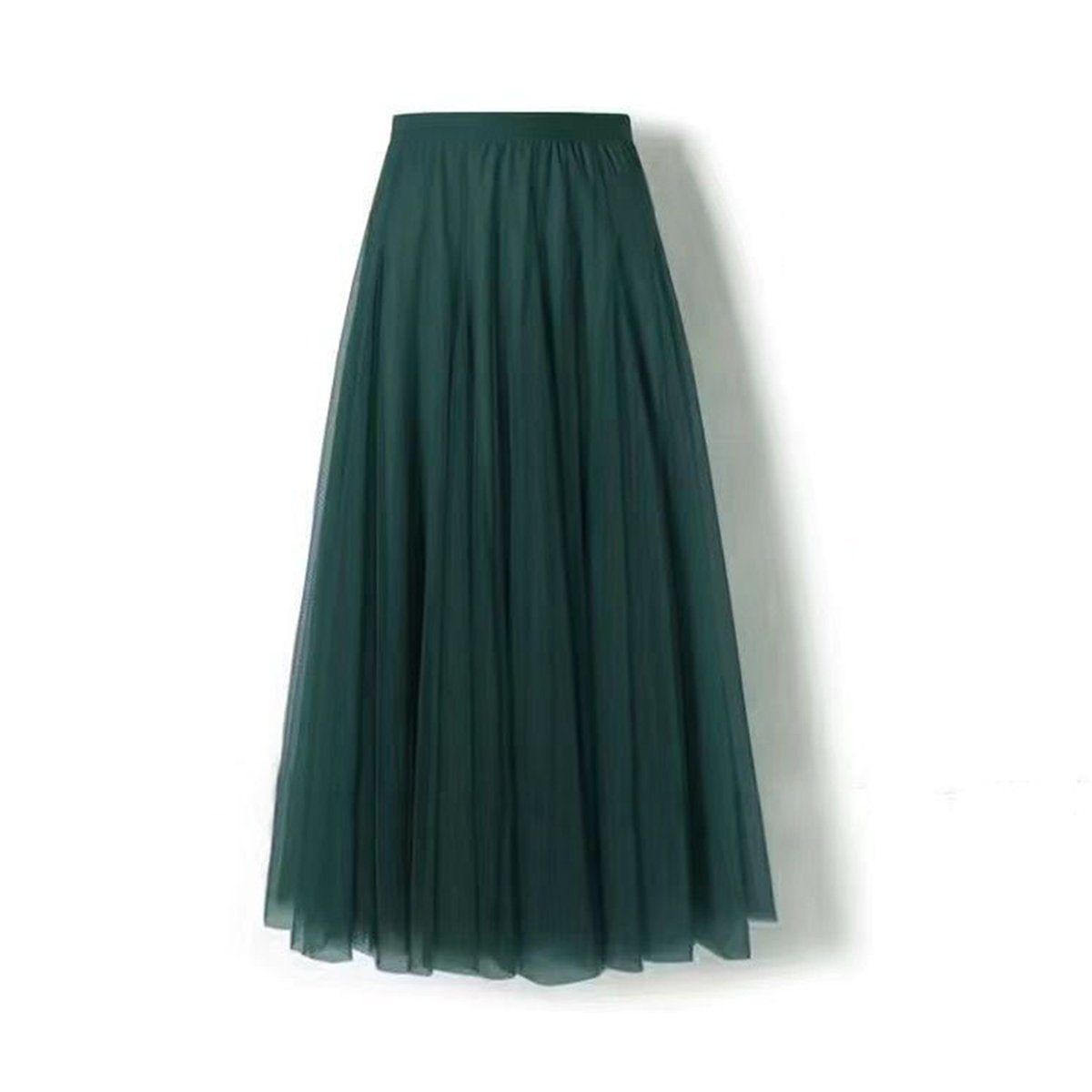 Meshrock Meshrock Damen Maxirock Sommer Elegant Lange Röcke Kleid Hohe Taille