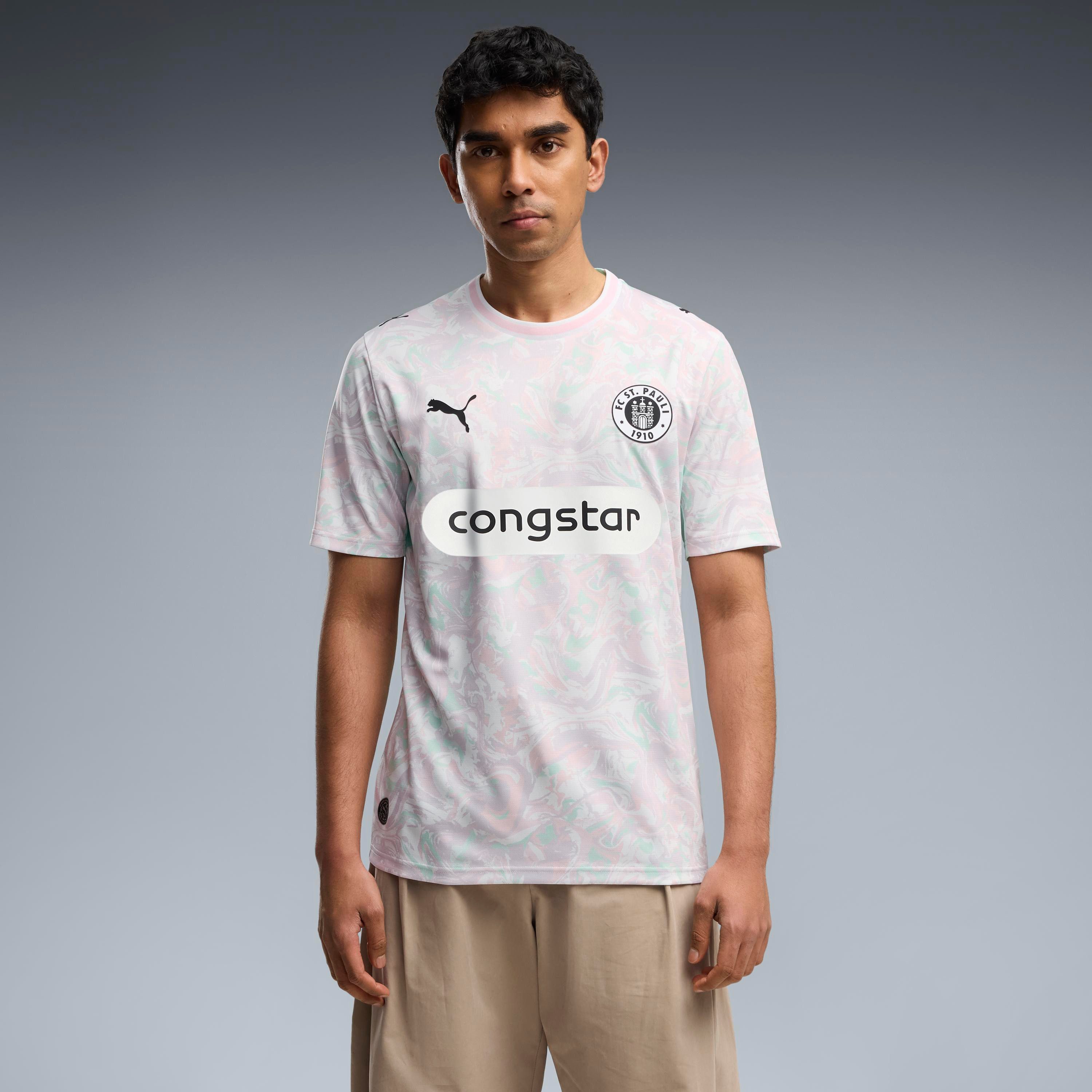 PUMA Fußballtrikot FCSP THIRD JERSEY REPLICA mit Rundhalsausschnitt, atmungsaktiv, mit DryCELL-Technologie