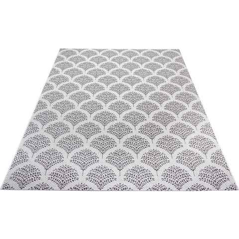 Teppich Maren, Home affaire, rechteckig, Höhe: 3 mm, In- und Outdoor-Teppich, Strapazierfähig und pflegeleicht, Flachgewebe