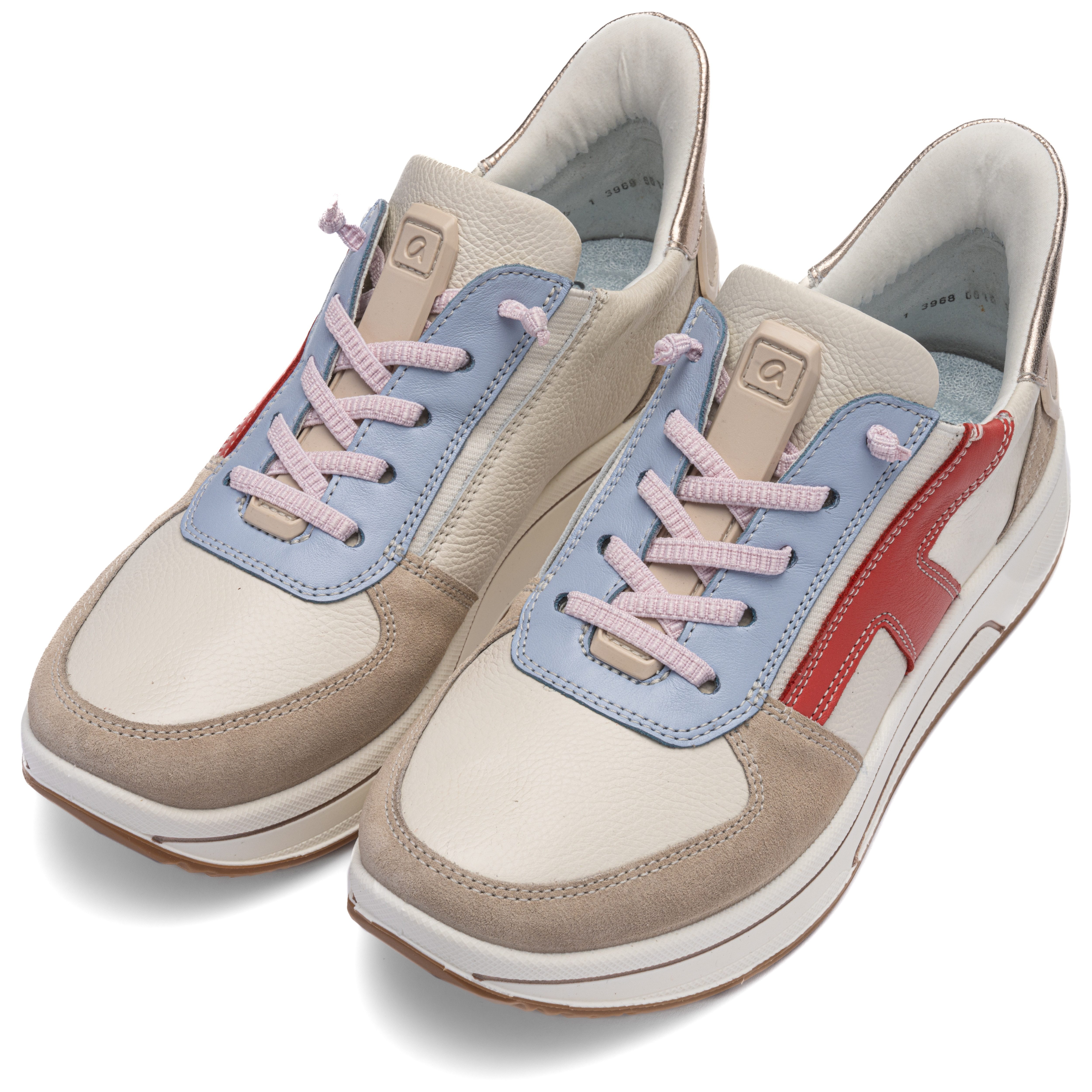 Ara SAPPORO 3.0 Slip-On Sneaker Halbschuh, Slipper, Freizeitschuh in Komfortweite H (sehr weit)