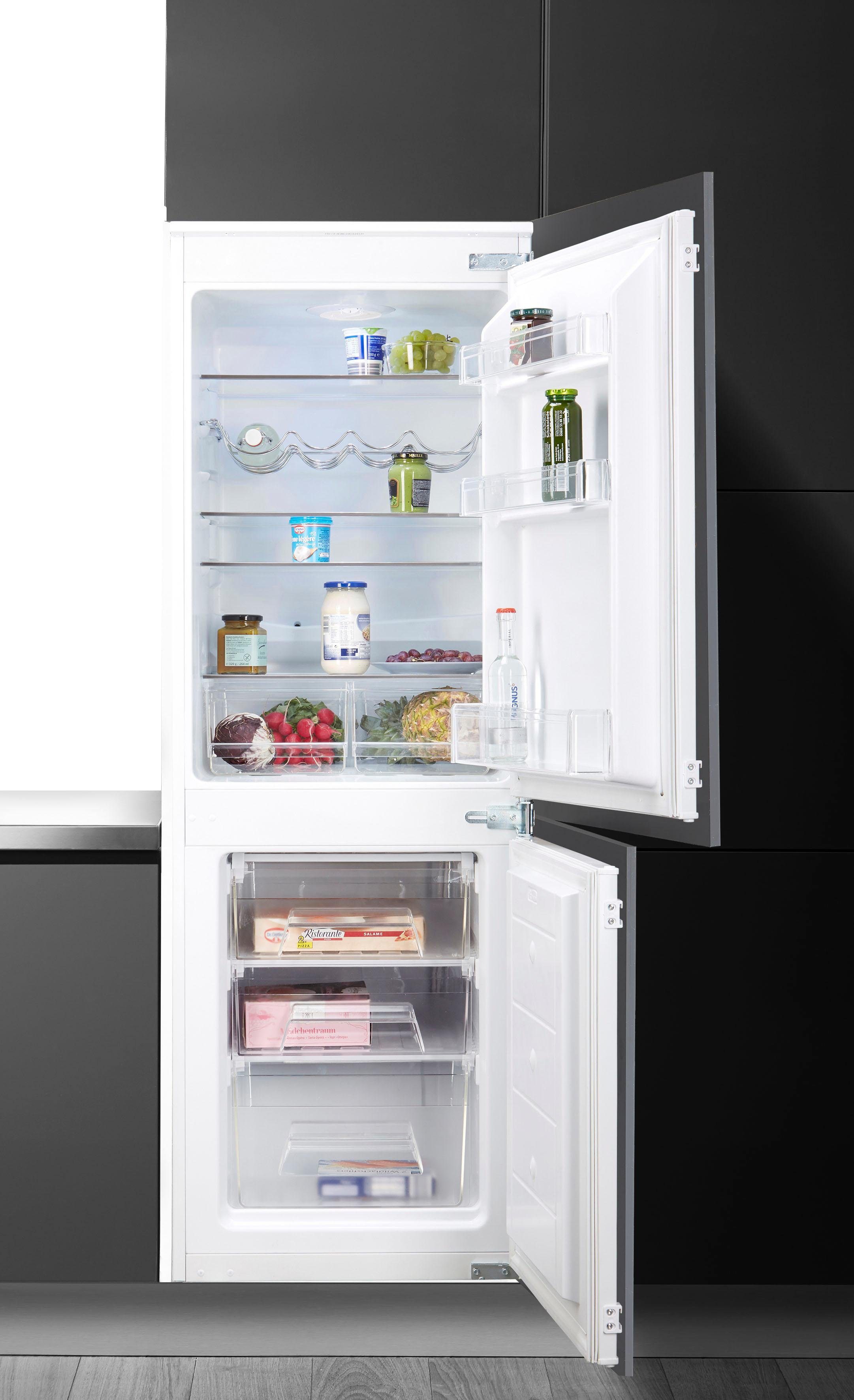 Amica Einbau-Kühlschrank mit Gefrierfach-122er Nische-Festtür NEU