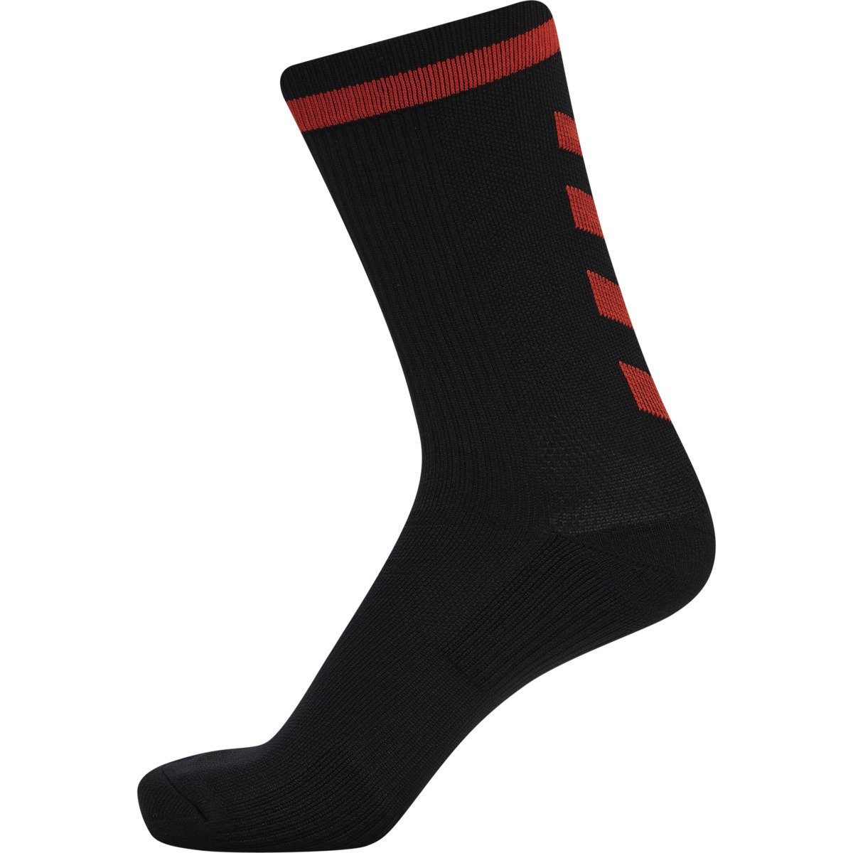 Sportsocken ELITE INDOOR SOCK LOW PA BLACK/CHERRY TOMATO