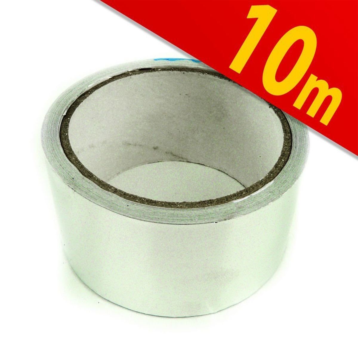 Veto Klebeband Aluminiumklebeband silber ca. 50 mm x 10 m selbstklebendes Klebeband