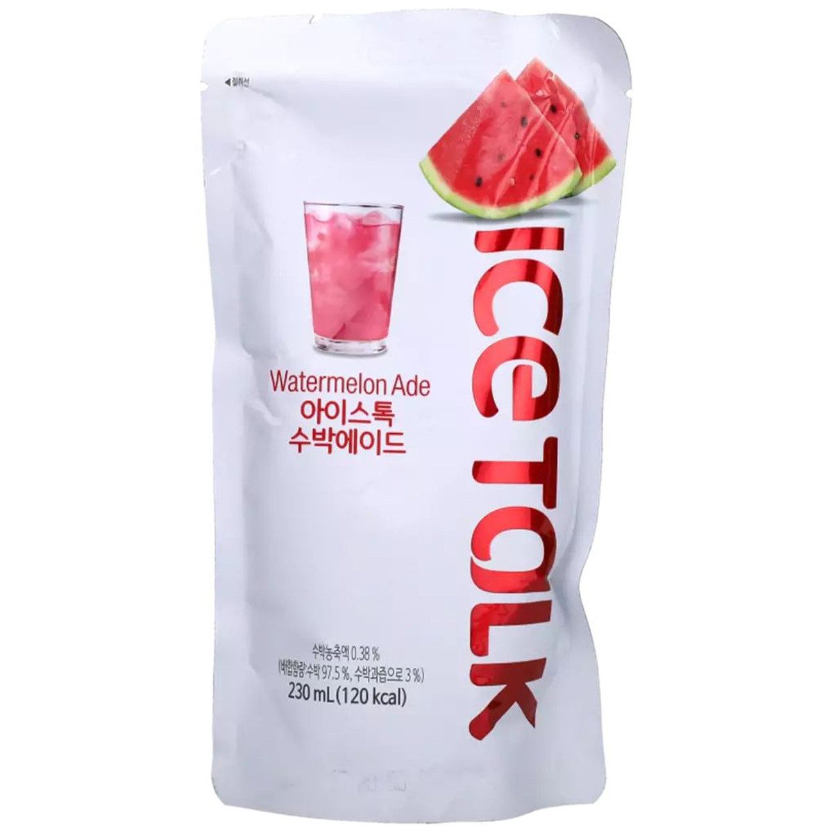 ICE TALK Softgetränk, Ice Talk Watermelon Tee Spezialität mit Wassermelonengeschmack 230ml