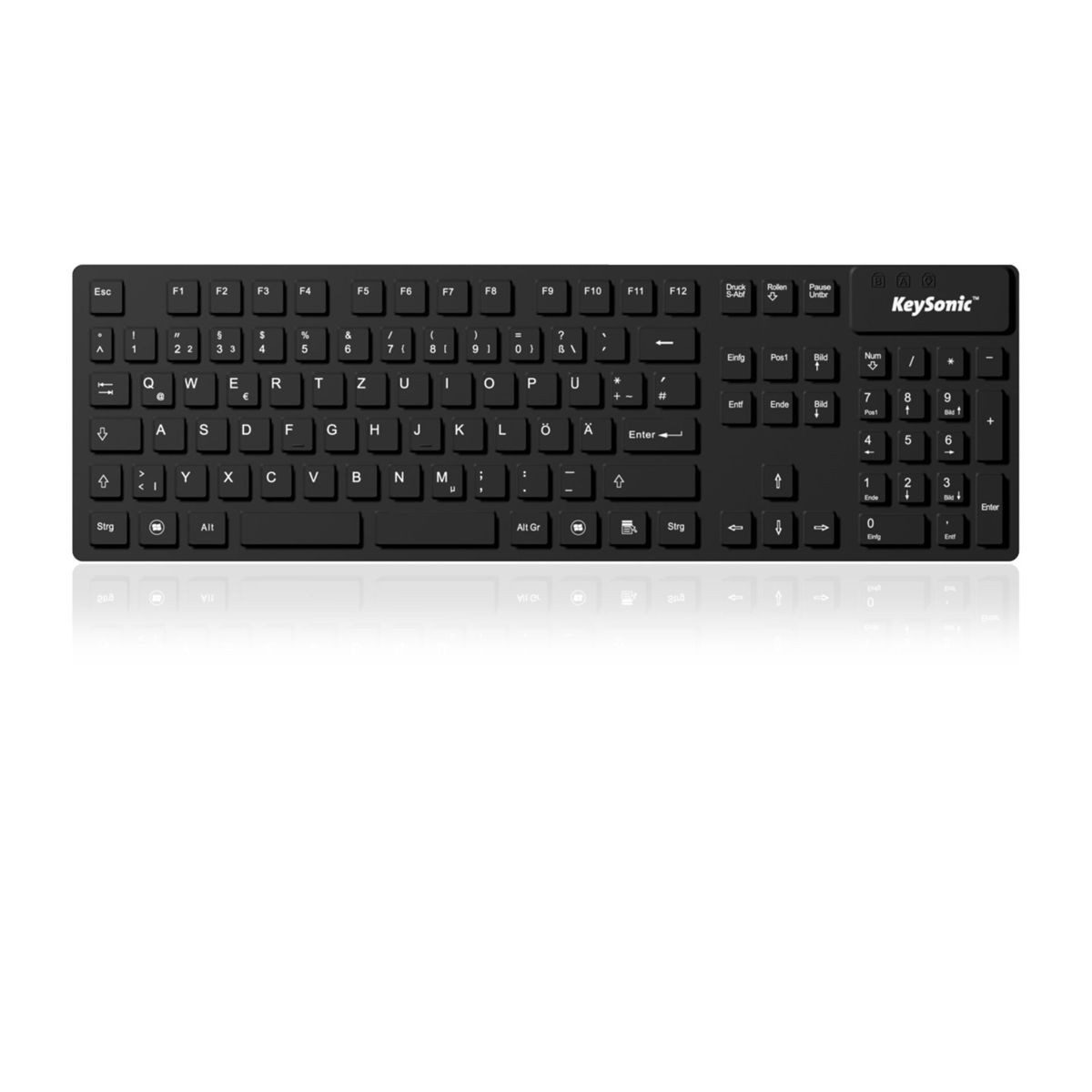 KEYSONIC KSK-8030 IN IP68 Full-Size Tastatur Wasserdicht