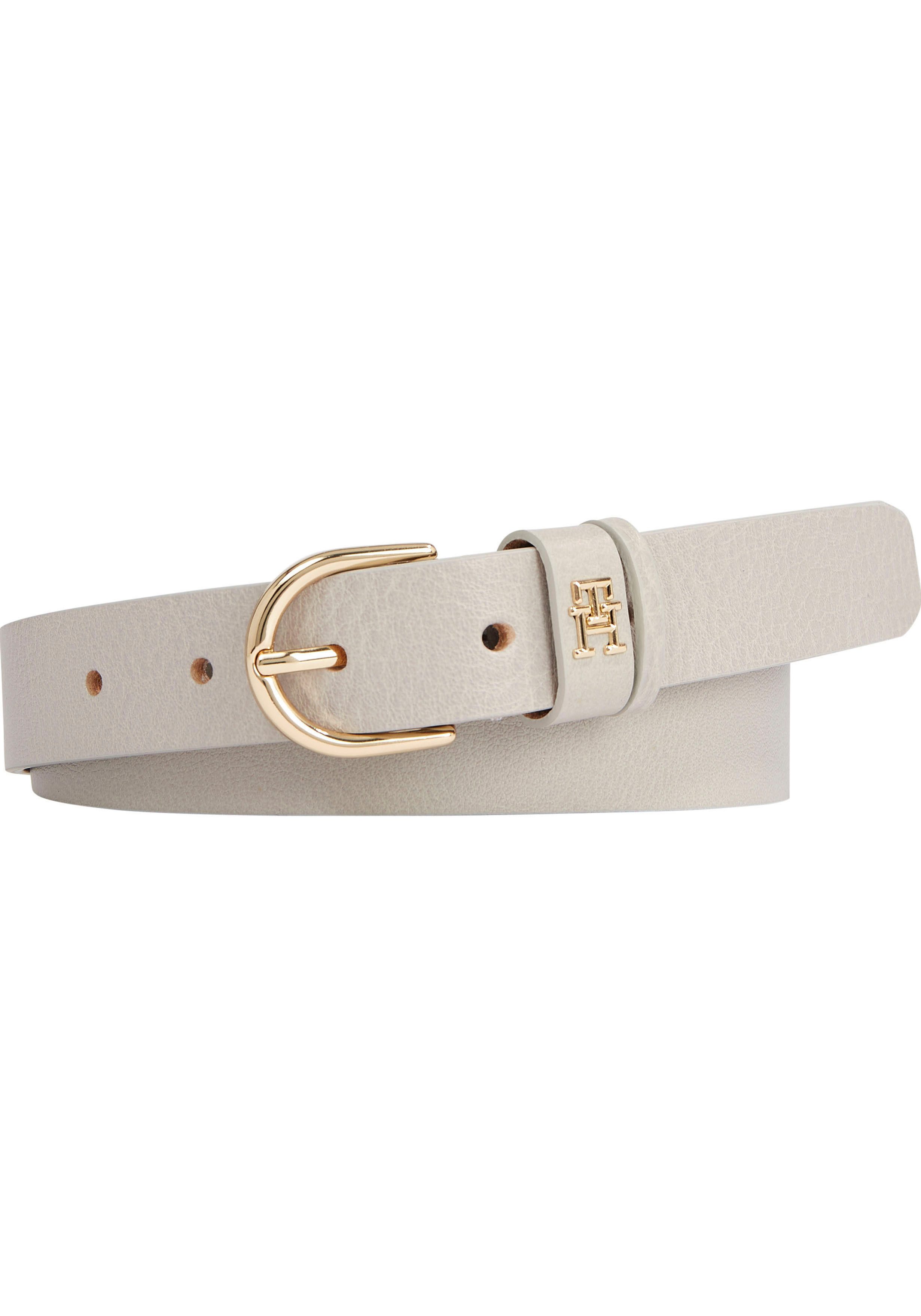 Tommy Hilfiger Ledergürtel Essential Effortless 2.5 cm mit elegant abgerundeter Schnalle