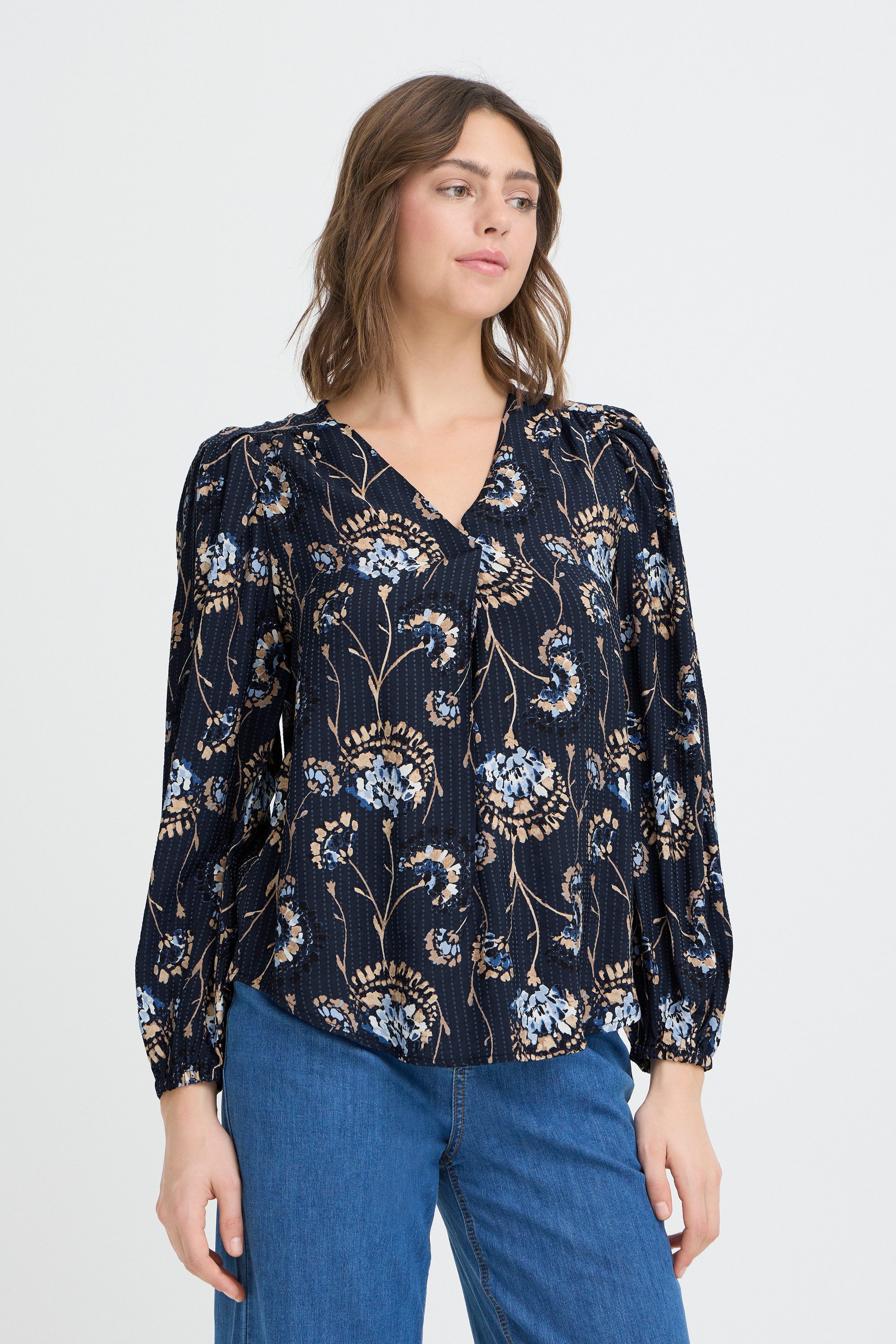 fransa Langarmbluse Langarm FRKALIA