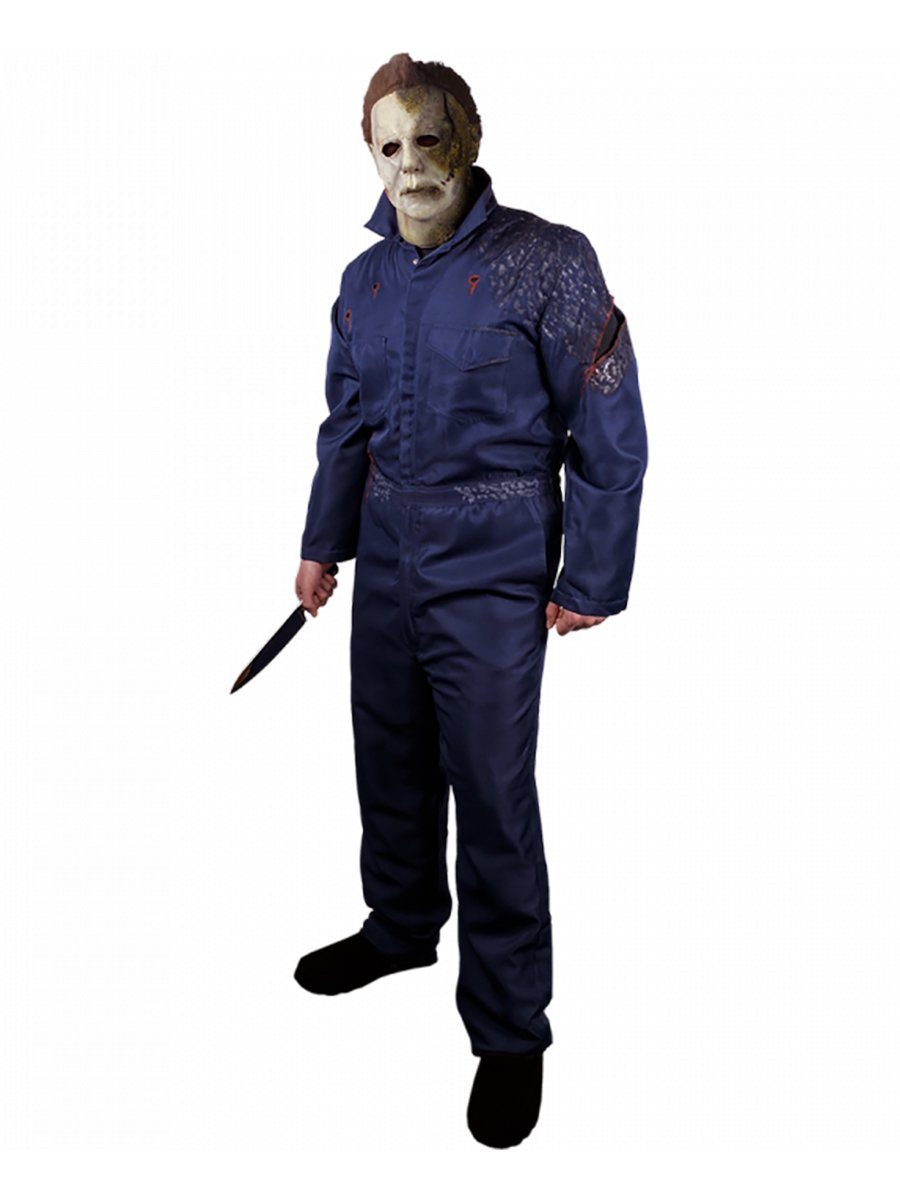 Trick or Treat Kostüm Michael Myers Kostüm - Halloween Kills Horror Look, Lizenzierter Overall zum aktuellen Halloween-Film von 2021