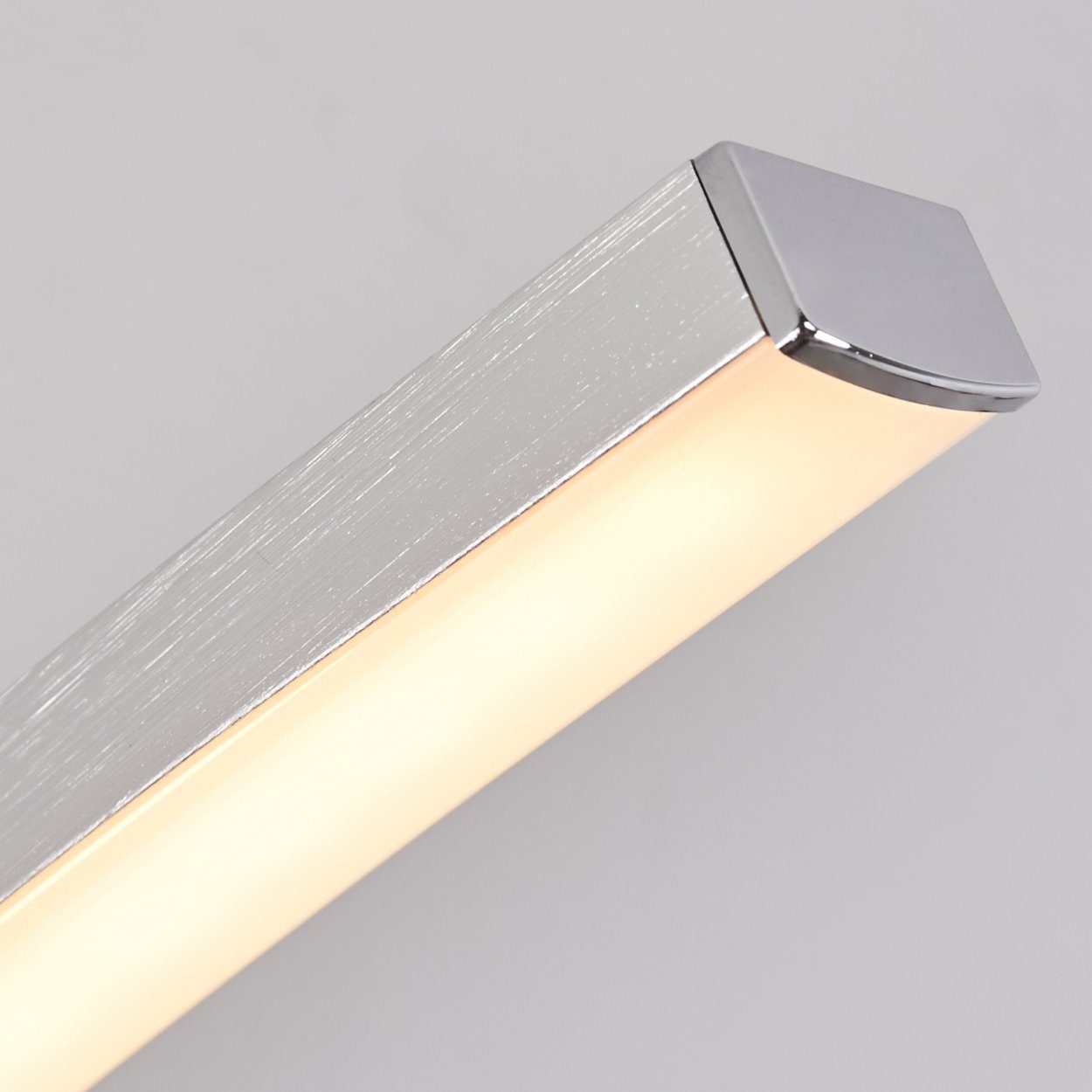 in Metall Leuchtenarm, Deckenlampe 3000 hofstein LED aus Lumen, »Ferrazzano« Kelvin, verstellbarem Nickel-matt/Weiß, 1440 m. Deckenleuchte moderne
