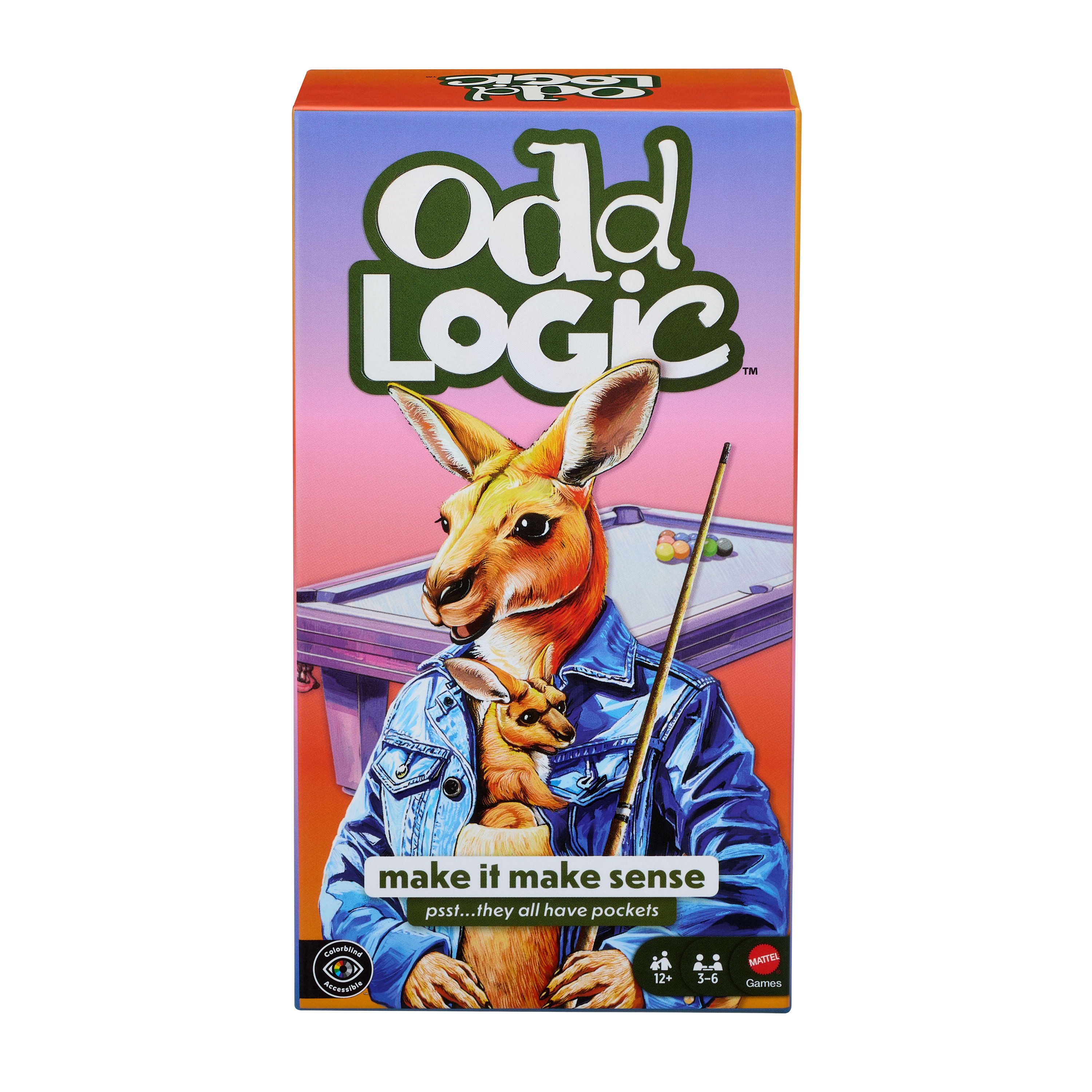 Mattel games Spiel Odd Logic, Partyspiel