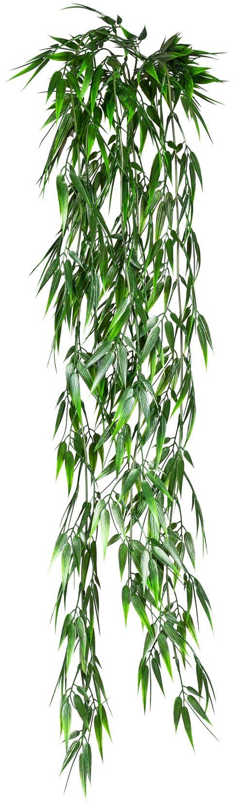 Creativ Höhe cm Bambus, Bambushänger Kunstranke 90 green,